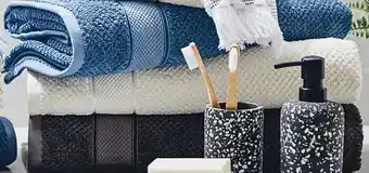 Woolworths Inspire cotton bath sheet offer