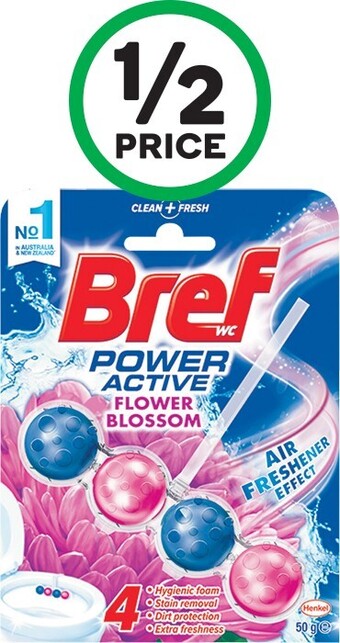 Woolworths Bref power or blue active 50g offer