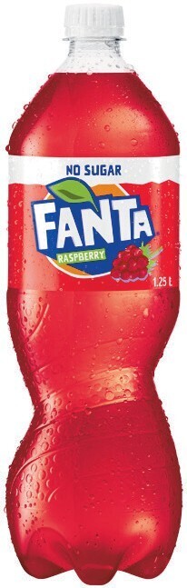 Woolworths Fanta raspberry no sugar 1.25 litre offer