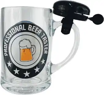 Woolworths Father’s day glass with bell offer