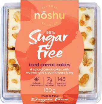 Coles Noshu cakes 180g offer