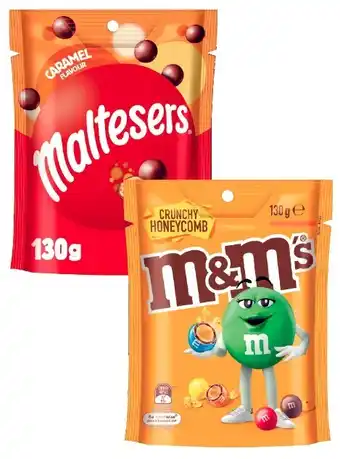 Coles Mars m&m’s, maltesers or pods 120g-180g or skittles bag 160g-200g offer
