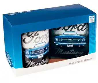 Coles Mug & coaster gift pack offer