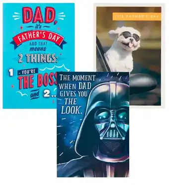 Coles Hallmark $5 father’s day card offer