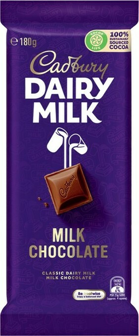 IGA Cadbury Chocolate Block 160-190g Selected Varieties offer