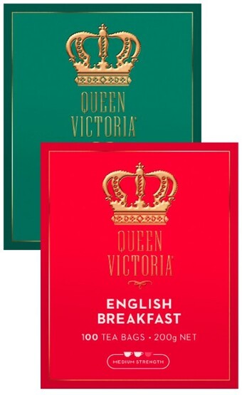 Coles Queen victoria tea 100 pack offer