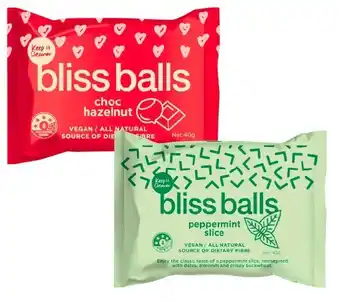 Coles Keep it cleaner bliss balls 40g offer
