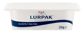 Coles Lurpak butter spreadable tub 250g offer
