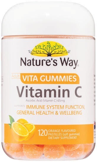 Coles Nature’s way adult vita gummies vitamin c 120 pack^ offer