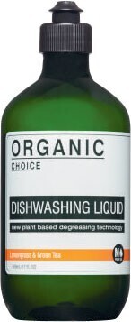 Coles Organic choice dishwashing liquid 500ml offer