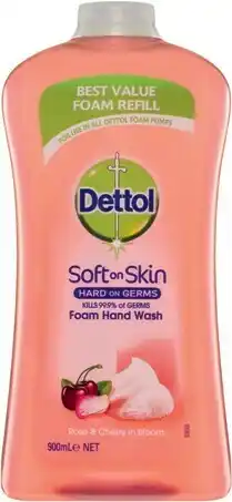 IGA Dettol Foam Hand Wash Refill 900mL Selected Varieties offer