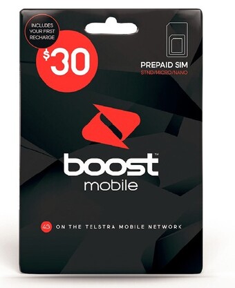 Coles Boost $30 sim pack offer