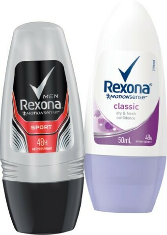 IGA Rexona Antiperspirant Roll-On 50mL Selected Varieties offer