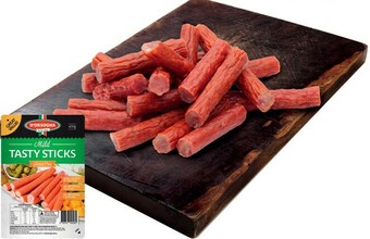 IGA Du2019Orsogna Mild or Hot & Spicy Tasty Sticks 400g offer
