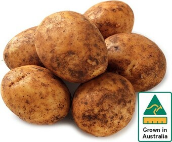 IGA Australian Brushed Potatoes 2kg Pack offer