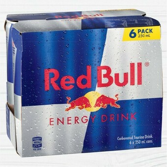 IGA Red Bull Energy Drink 6x250mL Selected Varieties offer