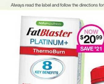 Priceline Fatblaster platinum+ thermoburn offer