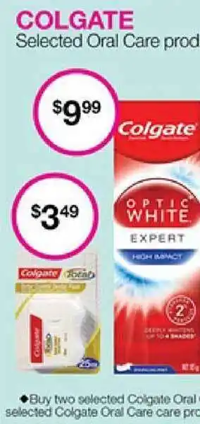 Priceline Colgate oral care products offer