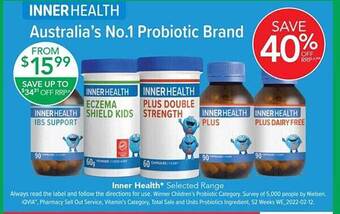 Terry White Inner health selected range offer