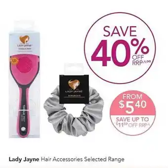 Terry White Lady jayne hair accessories selected range offer