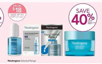 Terry White Neutrogena selected range offer