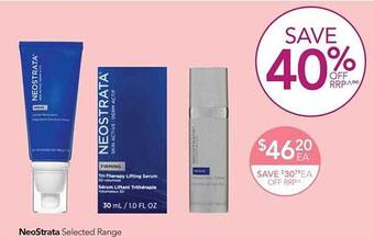 Neostrata selected range