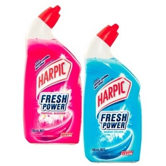Coles Harpic toilet cleaning liquid 700ml offer