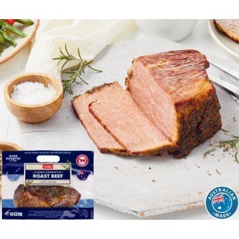 Coles classic homestyle no added hormones hot roast beef offer at Coles