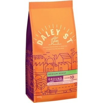 Coles Daley st coffee beans or ground 200g offer
