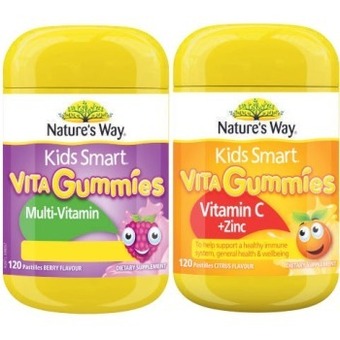 Coles Nature’s way kids smart vita gummies 120 pack^ offer