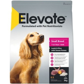 Coles Elevate dry dog food 3kg offer