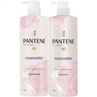 Coles Pantene micellar water shampoo or conditioner 530ml offer