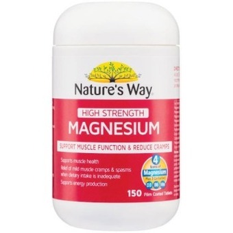 Coles Nature’s way high strength magnesium 150 pack^ offer