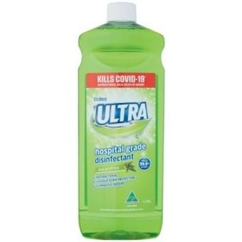 Coles Coles disinfectant 1.25 litre offer