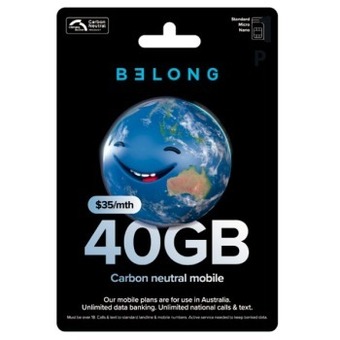 Coles Belong $35 starter pack offer