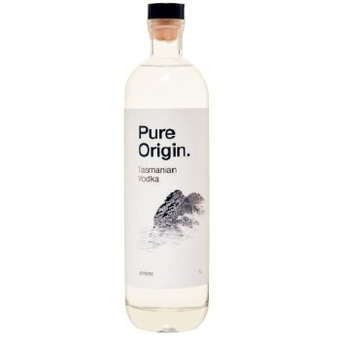 Coles Pure origin tasmanian vodka 1 litre offer