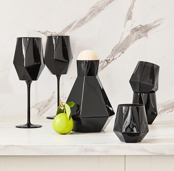 Myer Vue geo glassware offer