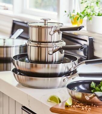 Myer Kitchenaid classic stainless steel range offer