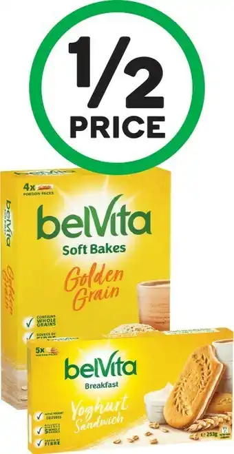 Woolworths Belvita Crunch 253g or Belvita Soft Bakes 200g offer