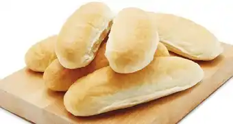 Jumbo Hot Dog Roll Pk 6#