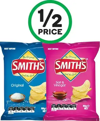 Woolworths Smithu2019s or Doritos 60g offer