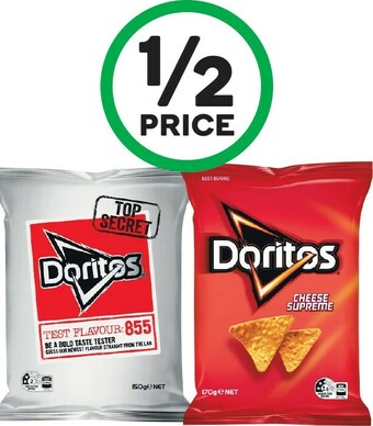 Woolworths Doritos Corn Chips 150-170g offer