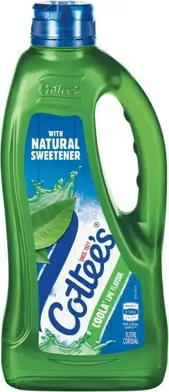 Woolworths Cotteeu2019s Cordial 1 Litre offer