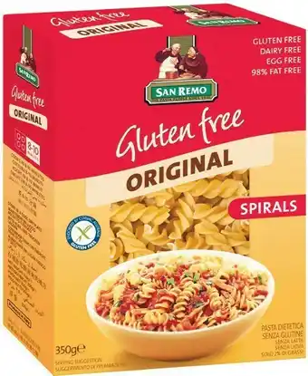 Woolworths San Remo Gluten Free Pasta 250-350g offer