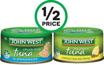 Woolworths John West Tuna Tempters 95g offer
