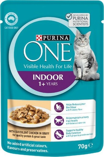 Woolworths Purina One Wet Cat Food 70g offer