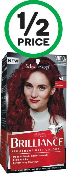 Woolworths Schwarzkopf Brilliance Hair Colour offer