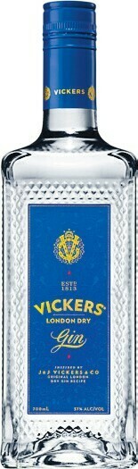 Vickers London Dry Gin 700ml