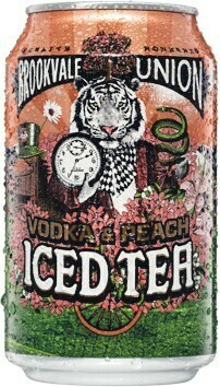 Woolworths Brookvale Union Vodka & Peach Ice Tea Cans 6x330ml offer