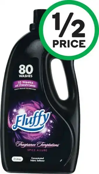 Woolworths Fluffy Fabric Softeners 1.9-2 Litre offer
